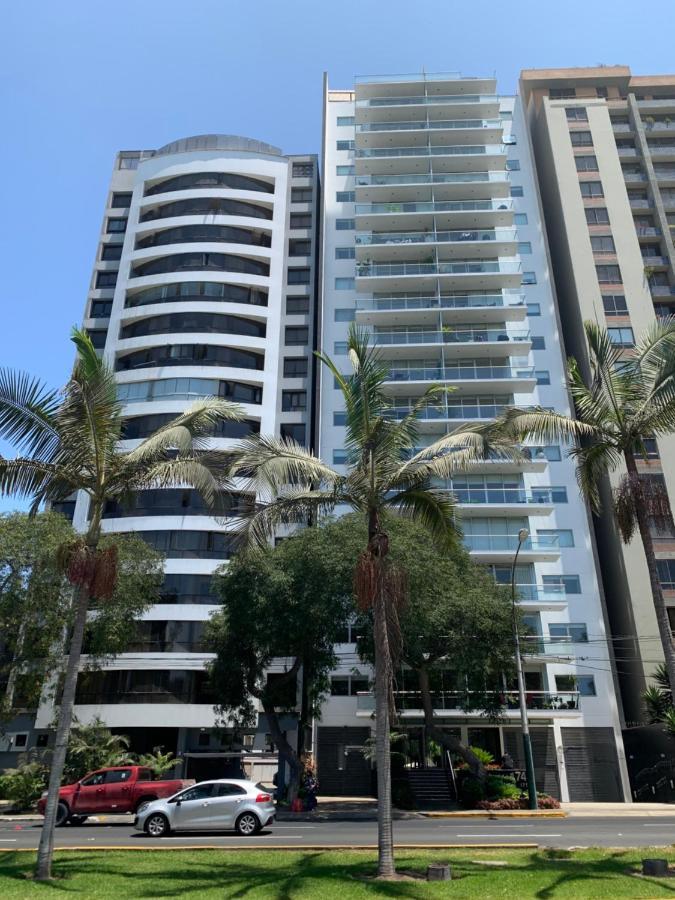 Acogedor Dpto En San Isidro Excelente Vista, Piscina Y Wifi Apartment Lima Luaran gambar